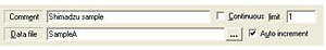 Fig. 1: Data File Name Entry