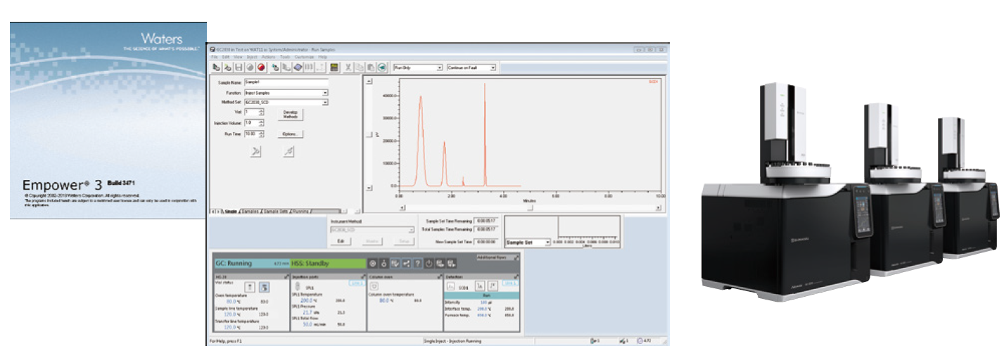 Shimadzu GC Driver Ver. 3.2 with Waters Empower™ Compatibility