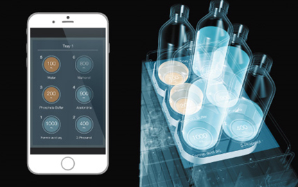 MPM-40 mobile phase monitor with smart devices