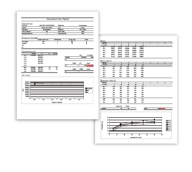 Rapid Confirmation of Test Results and Automatic Generation of Reports