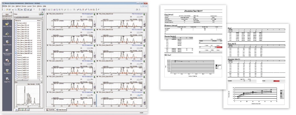 Rapid Confirmation of Test Results and Automatic Generation of Reports