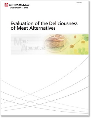 Evaluation of the Deliciousness of Meat Alternative