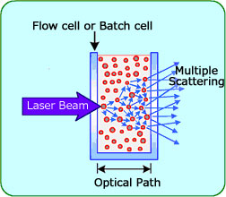 Fig. 1 Example of High-Concentration Sample Measured by Regular Method